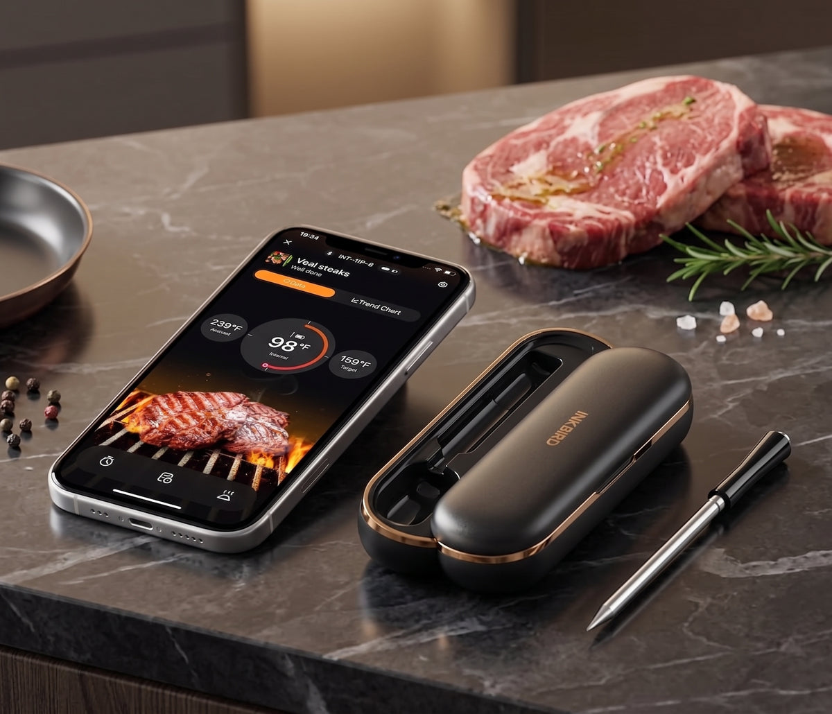 INKBIRD Wireless Meat Thermometer